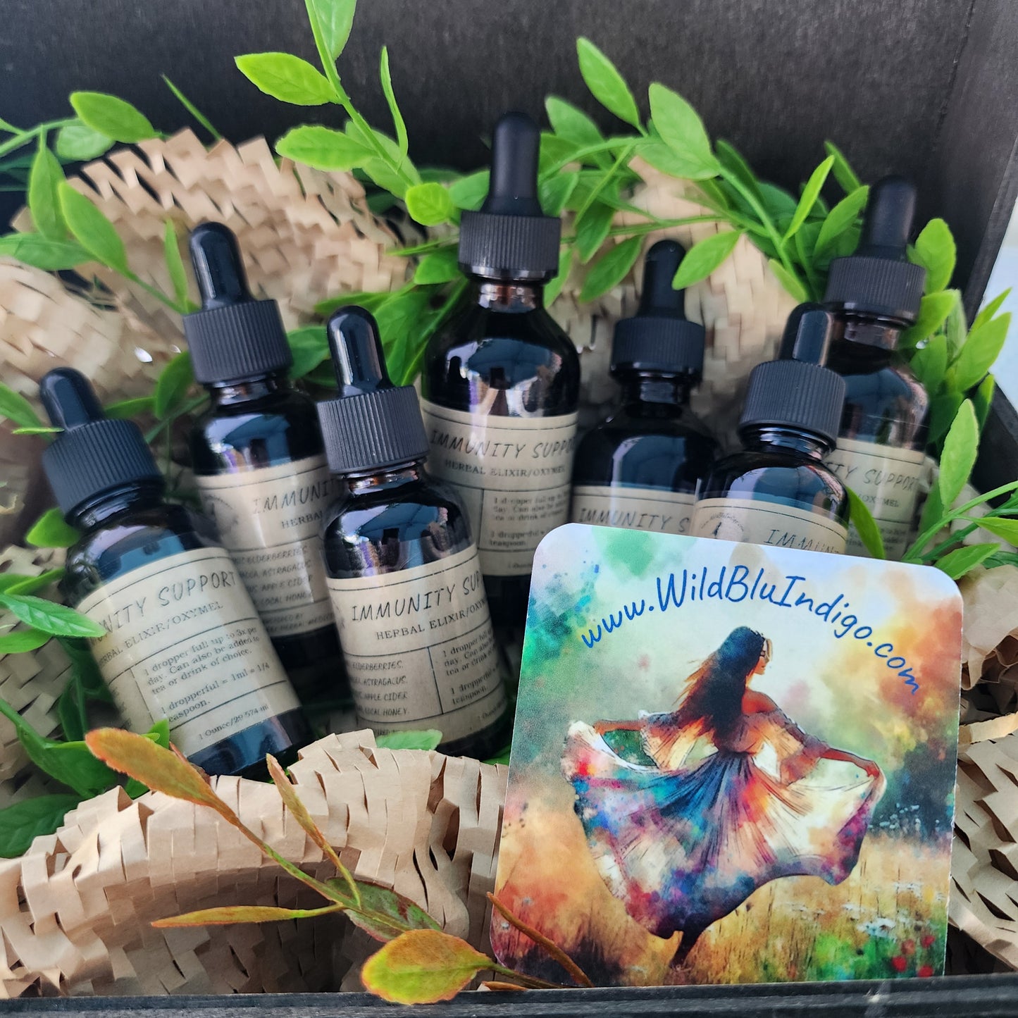 Breathe Easy (Mullein & Elderberry) Oxymel