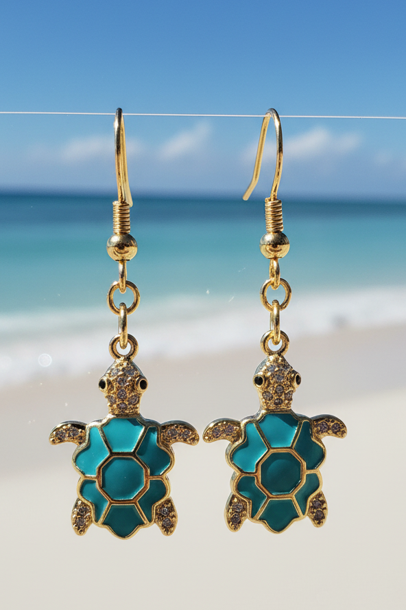 Turtle Earrings