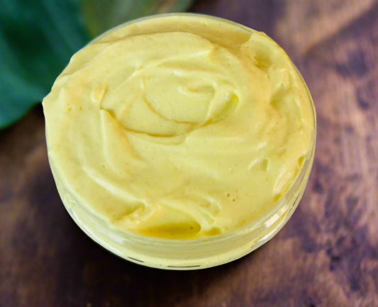 Mantequilla de cúrcuma para aclarar