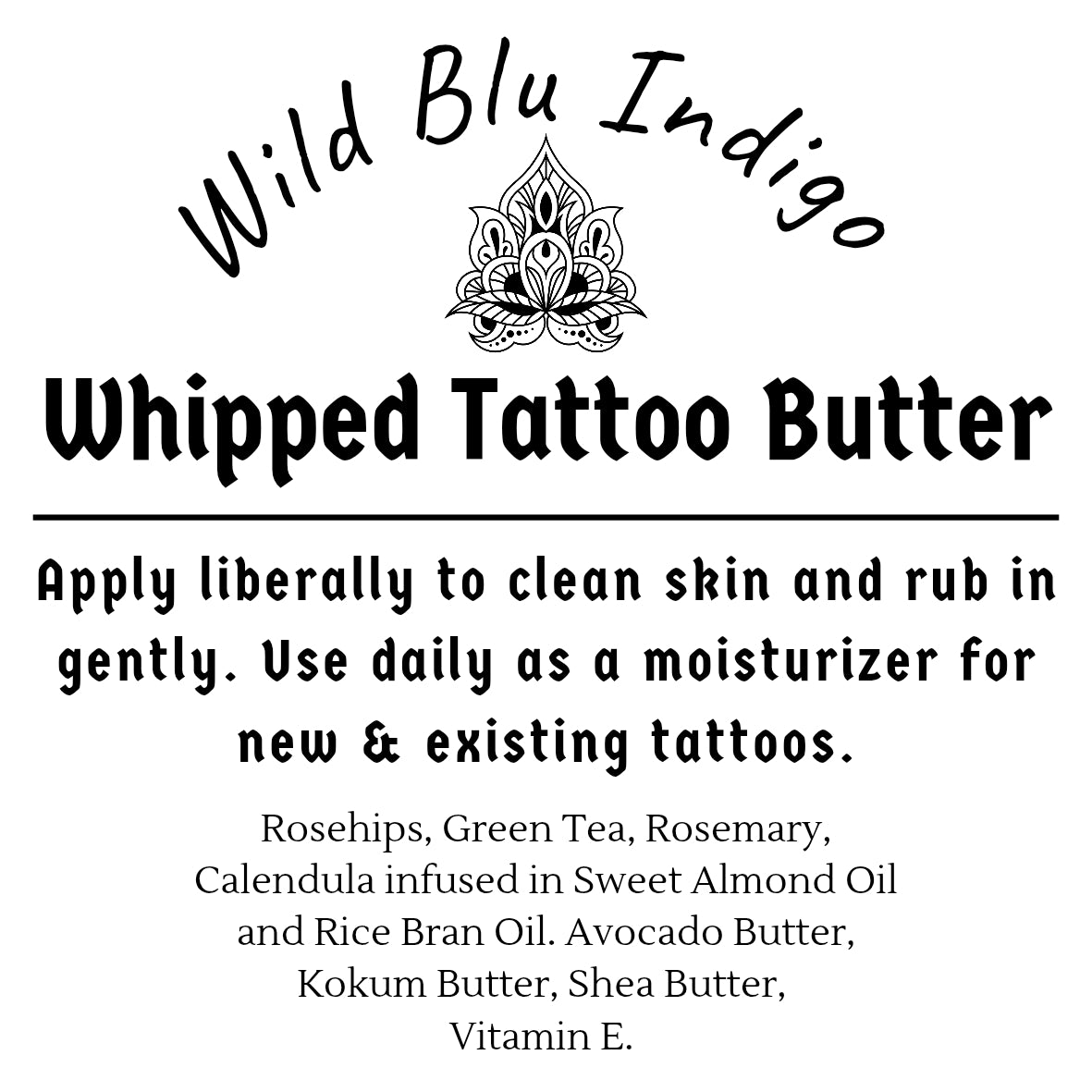 Herb & Hue Whipped Tattoo Butter (all stages)