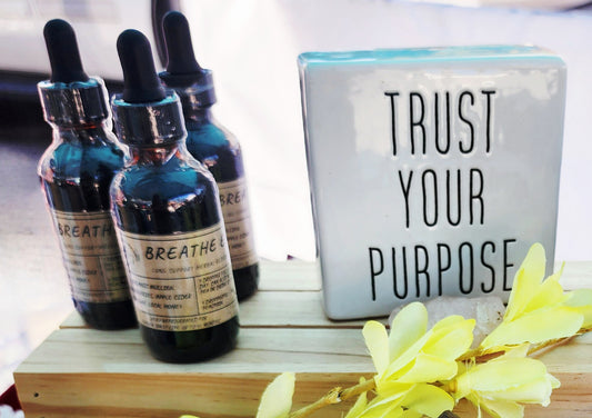 Breathe Easy (Mullein & Elderberry) Oxymel