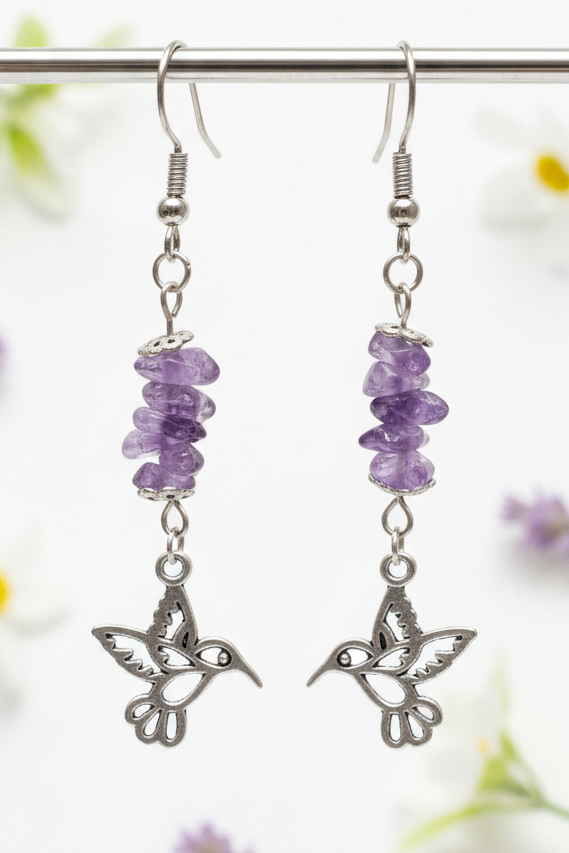 Amethyst Hummingbird