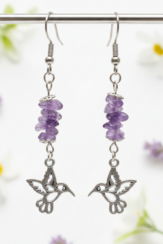 Amethyst Hummingbird