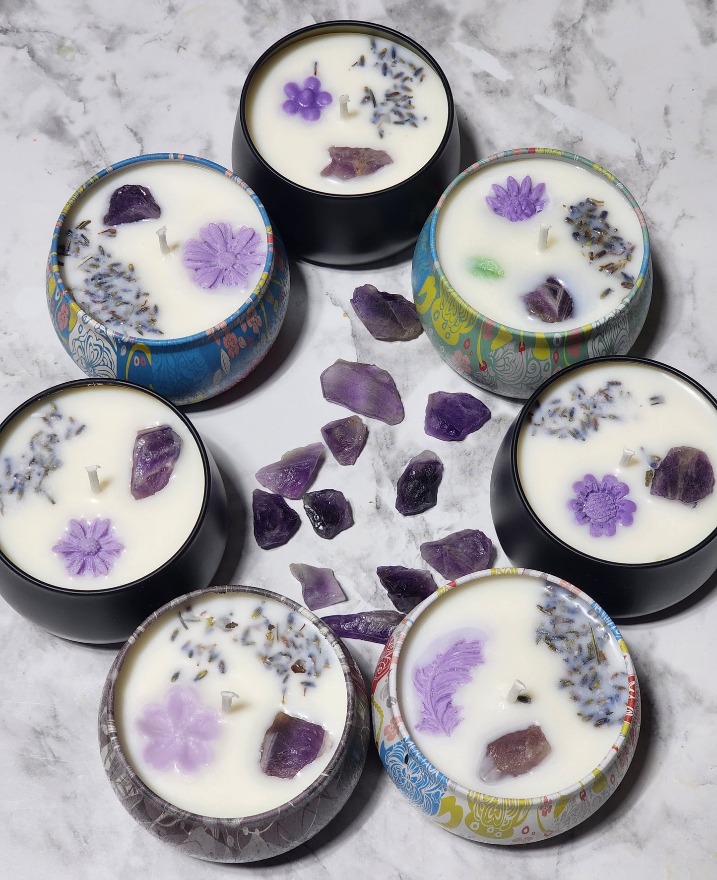 Calming Lavender Soy Wax Candle