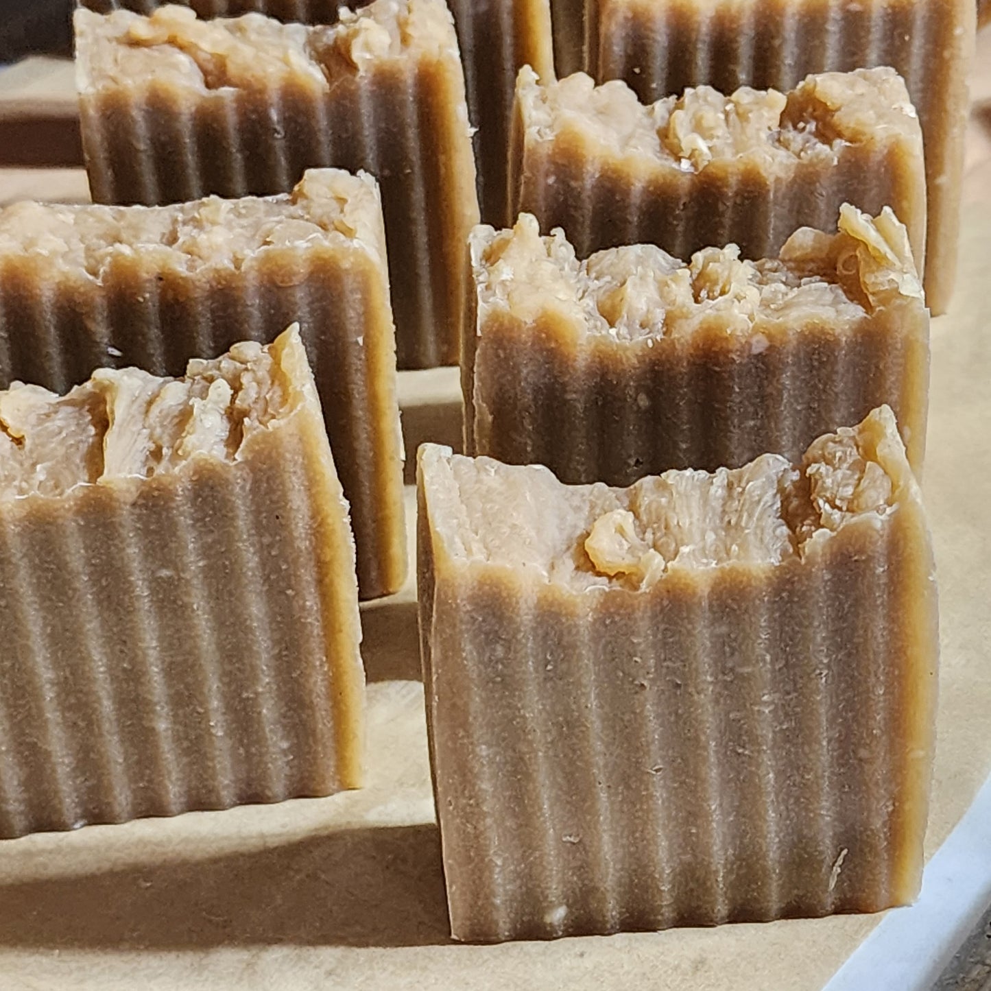 Goat Milk, Oatmeal, Honey Lavender Handcrafted Soap